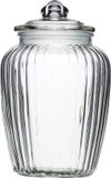 Home Made KitchenCraft Grote Glazen Voorraadpot - 2.2 Liter - Transparant