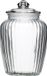 Home Made KitchenCraft Grote Glazen Voorraadpot - 2.2 Liter - Transparant