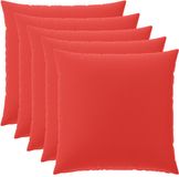 vidaXL - Kussensloop - 6 stuks - HEERLEN - Rood - 65 x 65 cm - Polyester