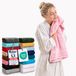 Komfortec 2x Handdoek 50x100 - 100% Katoen – Handdoekenset - Zacht - Roze
