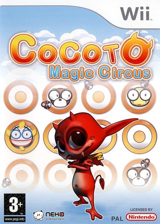 Nintendo Cocoto Magic Circus (NL/FR) (WII Nintendo Wii