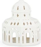 Kähler Urbania Lighthouse glassalen H14.5cm D12cm wit
