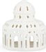Kähler Urbania Lighthouse glassalen H14.5cm D12cm wit