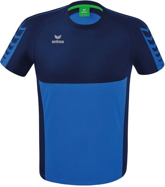Erima Six Wings Sportshirt Unisex - Maat 164 - navy - blauw
