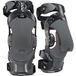 POD K8 3.0 Forged Carbon, genouillères unisexes, Gris/Noir, XXL