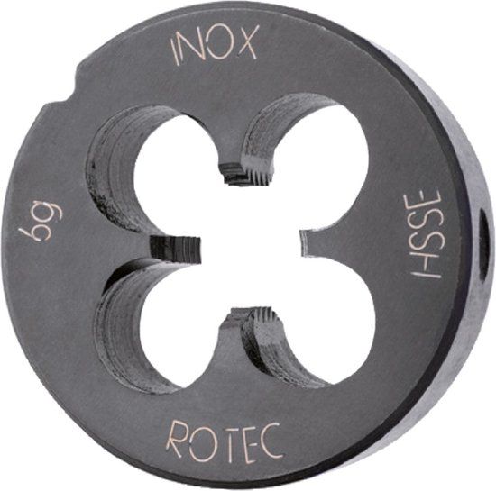 Rotec HSSE/INOX Ronde Snijplaat DIN 223 Metrisch M12