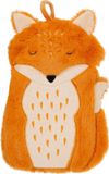 Sass & Belle Warmwaterkruik Oranje Fleece