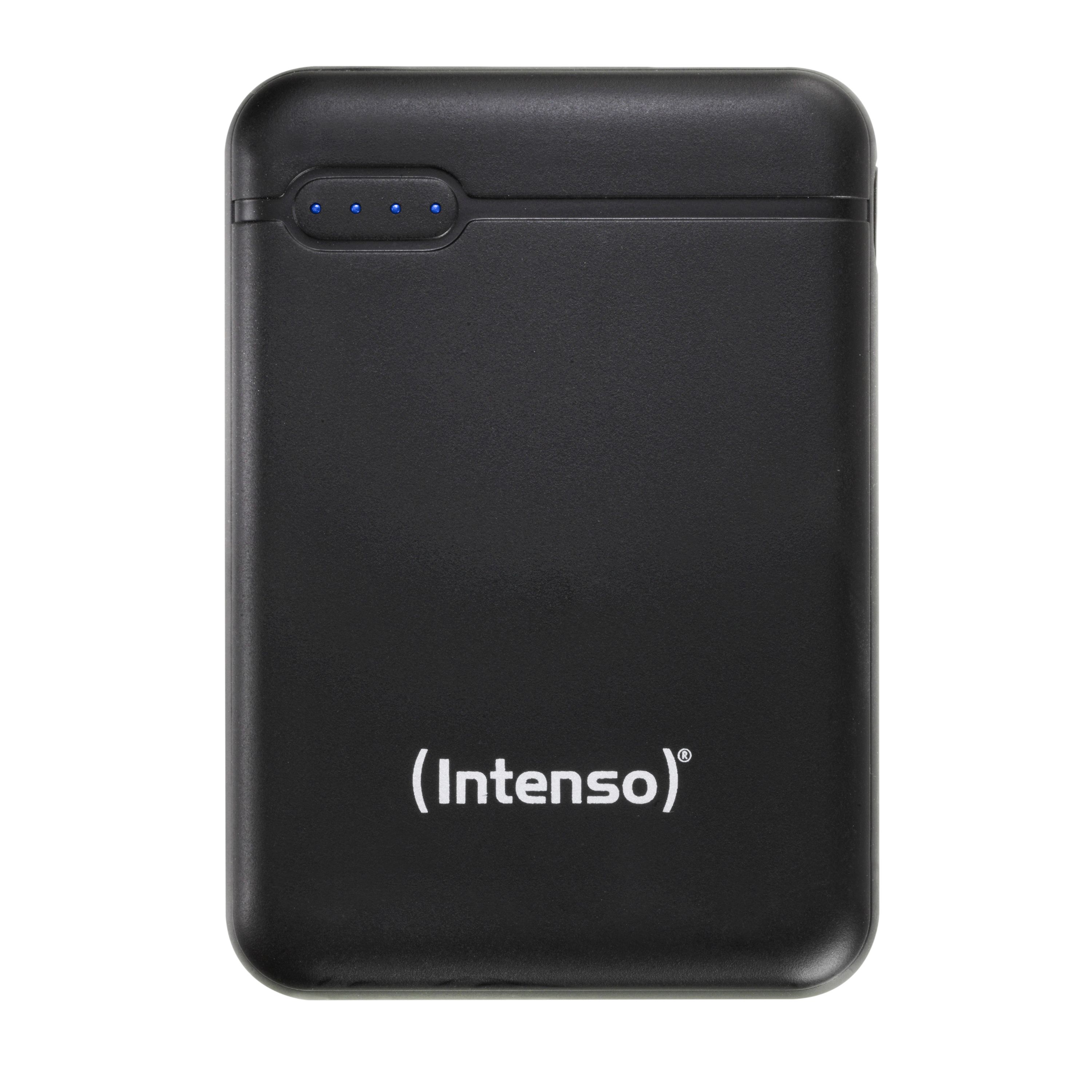 Intenso XS5000 Powerbank - 5000mAh - USB-A & USB-C - Zwart