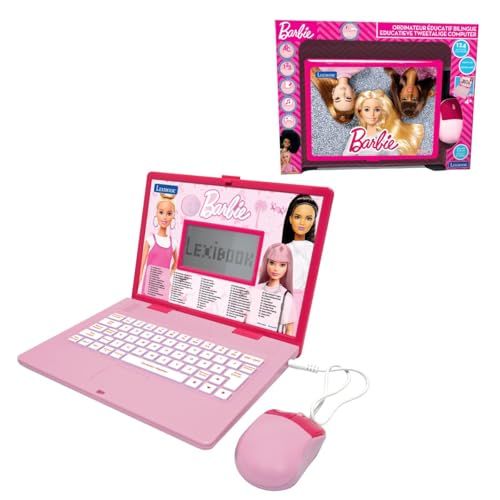 Lexibook Leer Laptop Barbie® - Roze - Educatieve Laptop