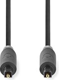 Nedis Optische Audiokabel - TosLink - 5m - Antraciet
