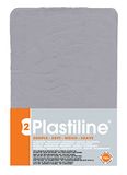 Plastiline 7650T - Boetseerklei, Hoge Precisie - Hardheid 2 (zacht) - 750 g - Lichtgrijs