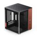 Jonsbo TK-0 BLACK boîtier d'ordinateur Noir, Bois