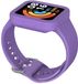 By Qubix Qubix Siliconen band met case - Paars - Geschikt voor Xiaomi Redmi Watch 2 (Lite)