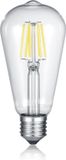 TRIO KOLBEN - Lichtbronnen - Transparant helder - E27 - 6W - 2700K - 600lm
