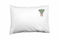 Bona Basics Decoratieve kussenhoes Wit 50x35 cm