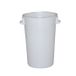 Combisteel 7483.0015 Poubelle 75L Blanc Plastique Rond