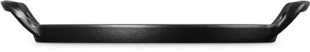 Le Creuset outdoor ronde pizzaplaat D35cm mat zwart