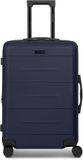 Police London 4 wielen Trolley 64 cm met uitbreidingsplooi - Harde bagage - Combinatieslot - dark navy