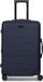 Police London 4 wielen Trolley 64 cm met uitbreidingsplooi - Harde bagage - Combinatieslot - dark navy