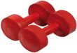 Sporti France 3kg Dumbbell 2 Eenheden Rood 3 kg