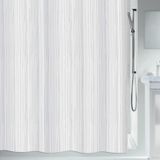 Spirella Douchegordijn – Anti-Schimmel Douchegordijn van Polyester – Waterdicht Douchegordijn met Antibacteriële Coating en Pinstripe Design