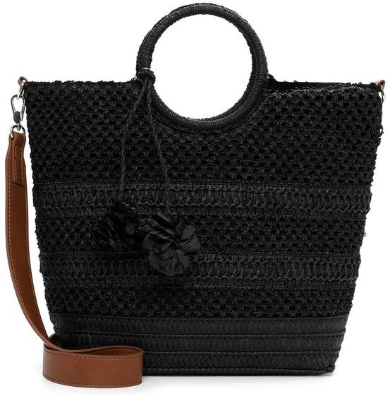 Tamaris Kassandra Cityshopper Black zwart
