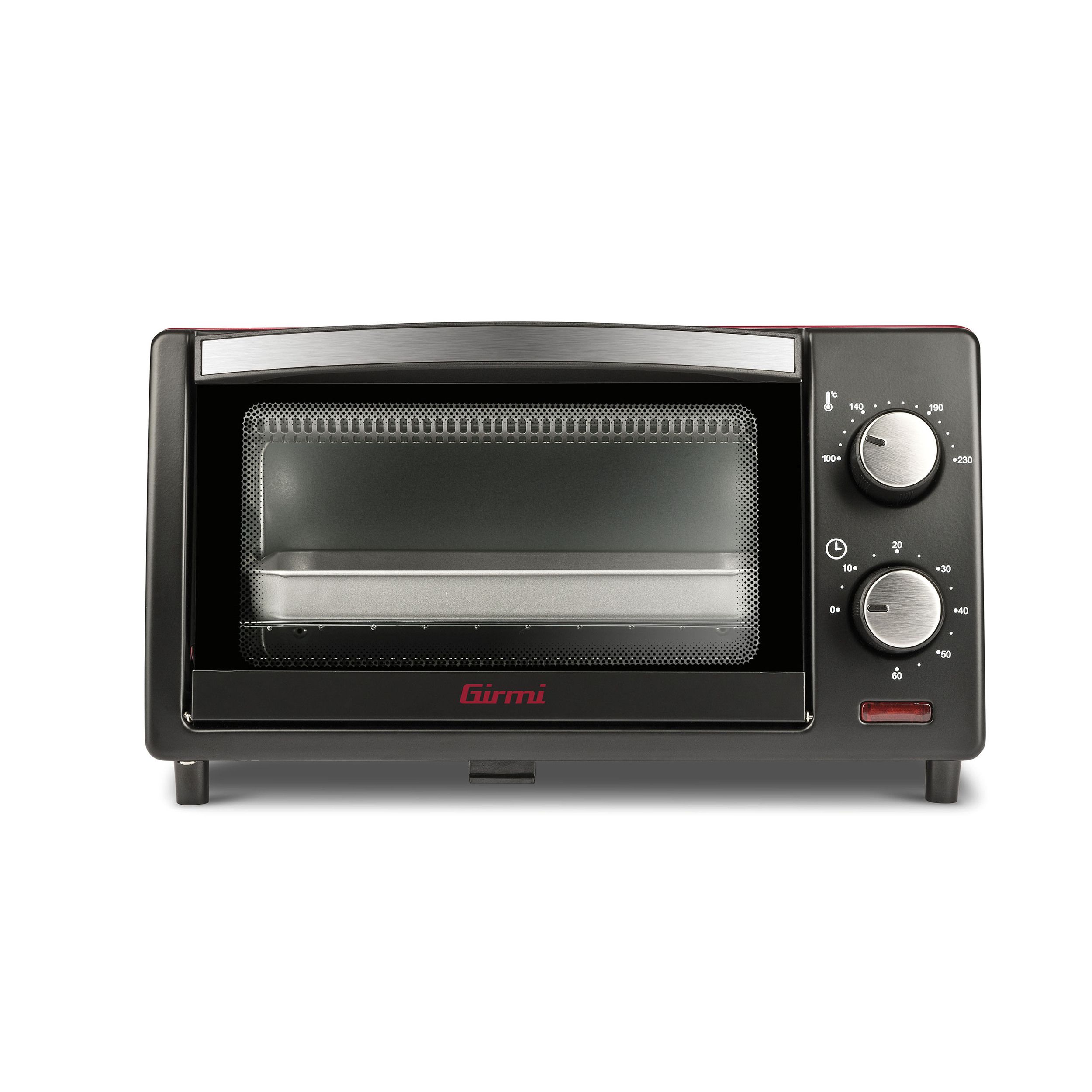 Girmi FE1000 Grill Oven - 10L, 800W - Black/Red