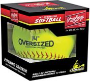 Worth Rawlings 14 inch Oversized Pitcher's Training Softball - Geel