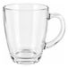 Merkloos / Sans marque Theeglas - koffieglas - 350 ml - 1x stuks - bolvormig - glas - glazen voor thee/koffie