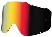Shot Race Gear Core Vervangende lenzen krasbestendig en anti-condens Rood Iridium Rood/CAT2