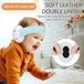 Unyqoos® Baby Koptelefoon Gehoorbescherming Warme Oorbeschermers Voor Baby's Met Elastische Hoofdband Pasgeboren Vliegtuig Reizen Slapen