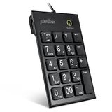 Perixx PERIPAD-202 H B Numeriek toetsenbord USB Multimediatoetsen Zwart