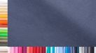 1buy3 Tissu de manchette XXL 75 cm de large Gris-bleu 0,75 m de long 96% coton 4% élasthanne Jersey