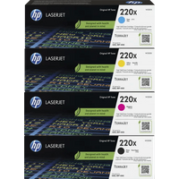 HP 220X LaserJet Toner Combo Pack