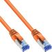 InLine 76821O Netzwerkkabel Orange 0,25 m Cat6a S/FTP (S-STP)