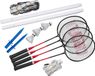 Wilson V2 Badmintonset 2 Stukken Zilver 3