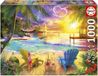 EDUCA Puzzel "Plage d'Amour", 1000 stukjes, 68x48 cm, natuurthema, pour Adultes