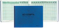 Piqure Exacompta Geniet-blocnote 'SCI COMPTA', 240 x 320 mm, 80 pagina's
