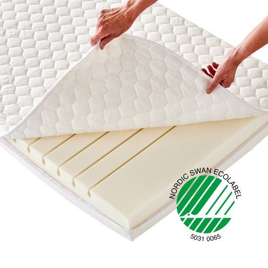 Hoppekids ECO Dream Matras - 90x200 cm - Wit