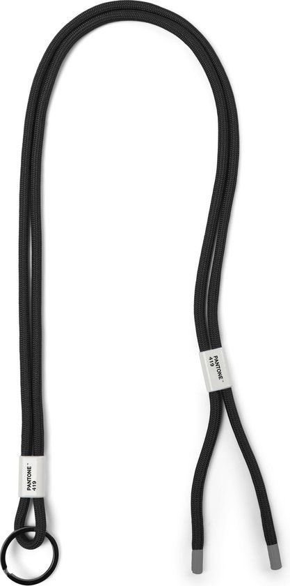Copenhagen Design Sleutelhanger Verstelbaar Black 419 Zwart
