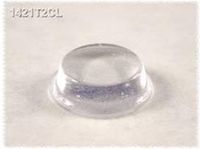 Hammond Electronics 1421T2CL Apparaatvoet Zelfklevend, Rond Natuur (Ø x h) 12.7 mm x 3.5 mm 24 stuk(s)