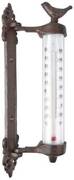 Esschert Design design wandthermometer vogel Bruin