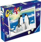 Ravensburger - CreArt junior - Pinguin familie