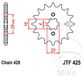 JT Sprockets JTF425.16 16T stalen voortandwiel