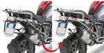 Givi Monokey Rapid Release Bmw R 1200 Gs/adventure&r 1250 Gs/adventure Montage Zijkoffers Zwart