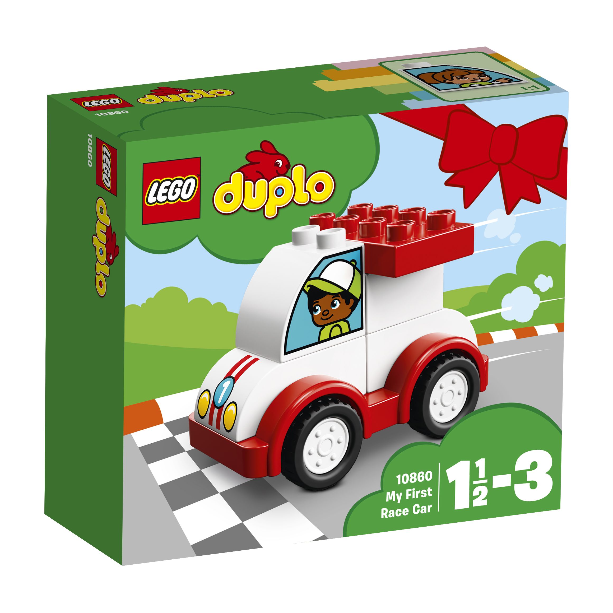 LEGO DUPLO Mijn Eerste Racewagen 10860