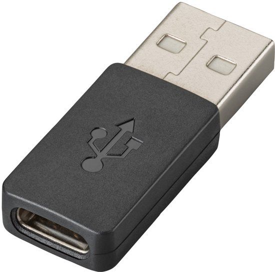 HP Poly USB-C naar USB-A adapter
