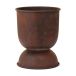 Ferm Living Pot Hourglass extra small Ø21 cm Rouille
