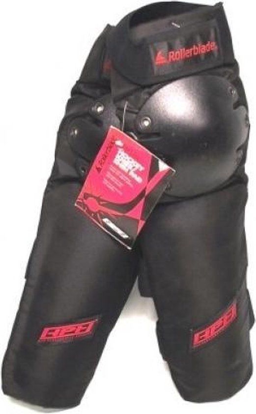 Rollerblade Streethockey Knie- en Scheenbeschermers - Zwart - S/M