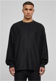Urban Classics Rib Terry Boxy Crewneck sweater/trui - XXL - Zwart